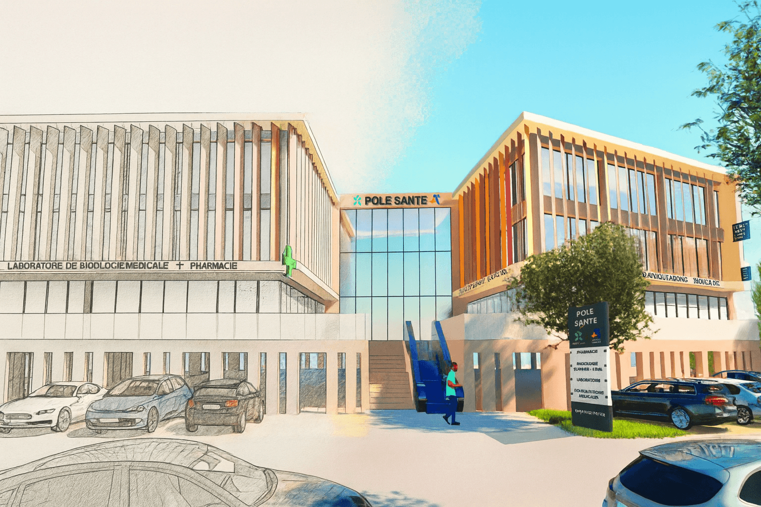 Rendu 3D du projet de Roquebrune-sur-Argens